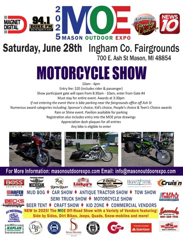 Mason Outdoor Expo Motorcycle Show