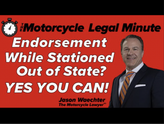 Michigan Military Motorcycle Endorsement Law