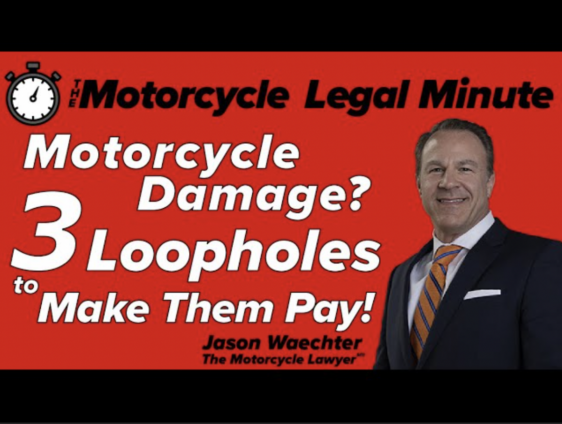 Does The At-Fault Driver Pay For My Motorcycle Accident Damage Repairs?