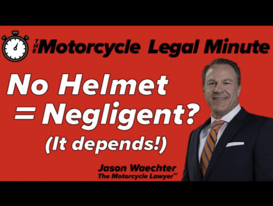 Can I Be ‘Negligent’ for Not Wearing a Helmet?