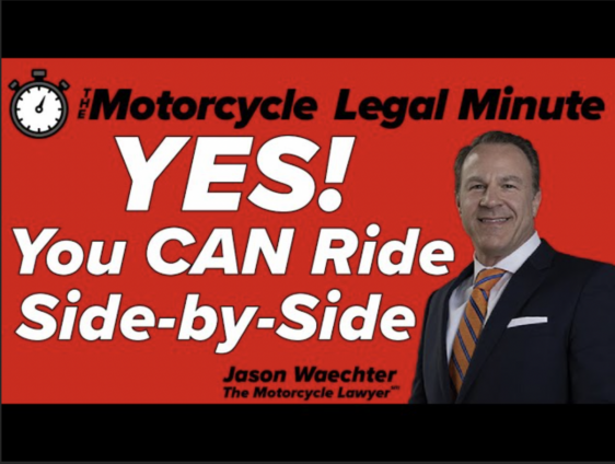 Two Motorcycles Abreast or Side by Side: Is Riding Side-by-Side Legal?