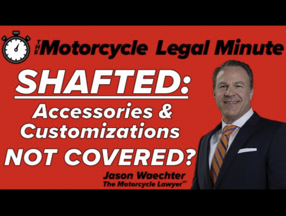 Motorcycle Accessories Not Covered by Insurance