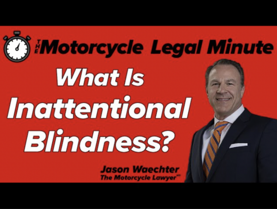 “Motorcycles Are Hard to See”: The “I Didn’t See Him” Defense