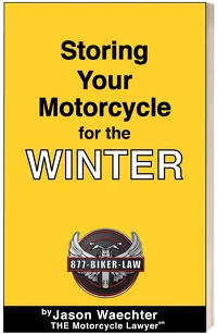 Storing Your Motorcycle for the Winter guide cover