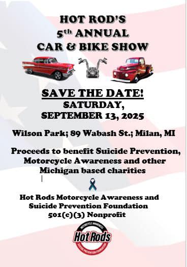 Hot Rods Annual Car and Bike Show motorcycle event 2025