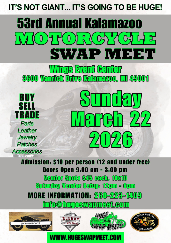 Kalamazoo Motorcycle Swap Meet 2026