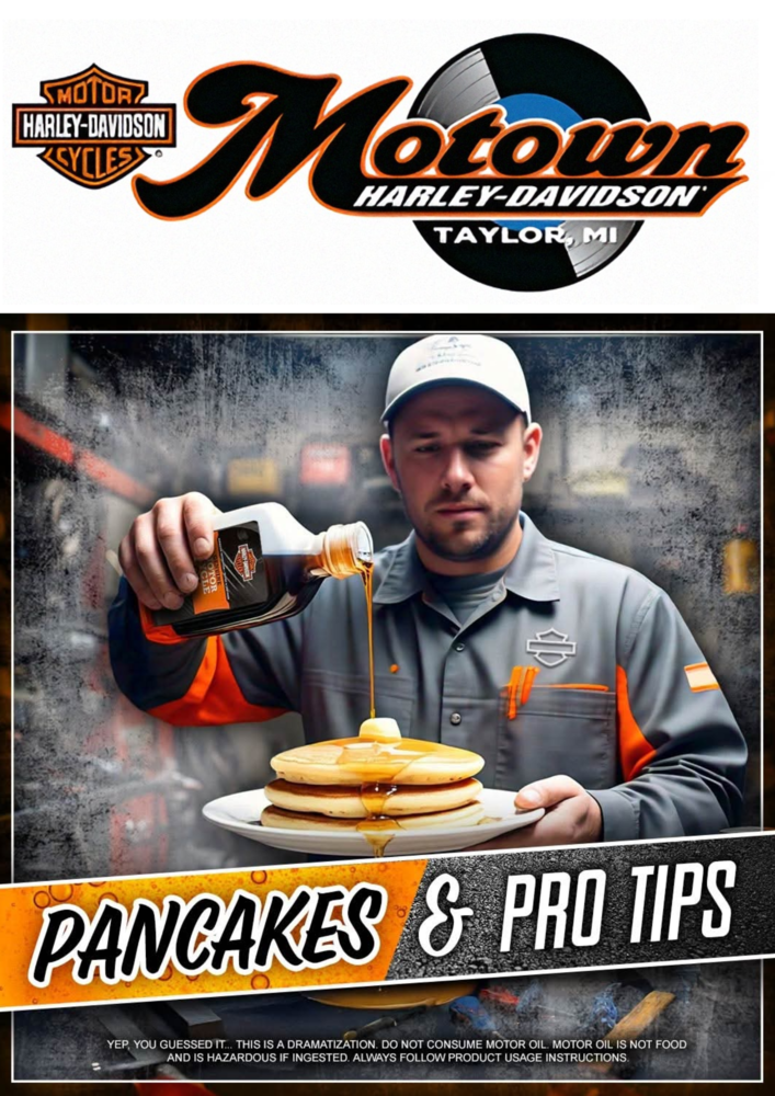 Motown Harley-Davidson Taylor MI Pancakes and Pro Tips