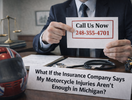 What If the Insurance Company Says My Motorcycle Injuries Aren’t Serious Enough in Michigan?