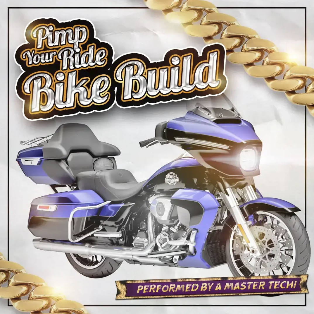 Pimp Your Ride Bike Build Week 2 at Motown Harley-Davidson Motorcycle Event for Bikers in Michigan