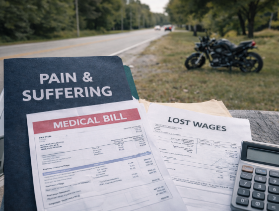 What Damages Can You Recover After a Motorcycle Accident in Michigan?