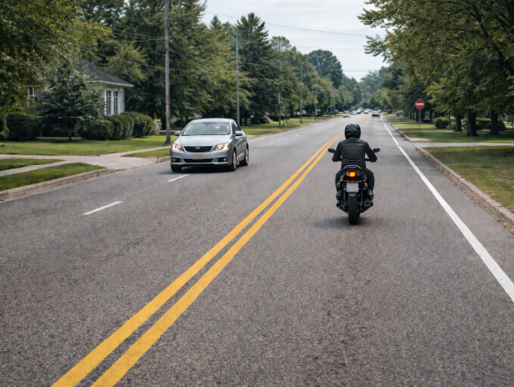 What If the Driver Says They Didn’t See the Motorcycle?