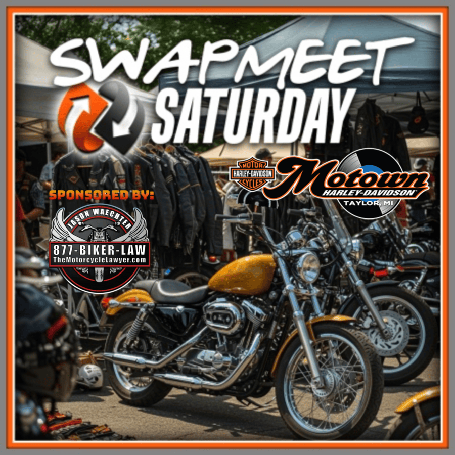 Motorcycle Event Swap Meet Saturday at Motown Harley-Davidson May 9 2026